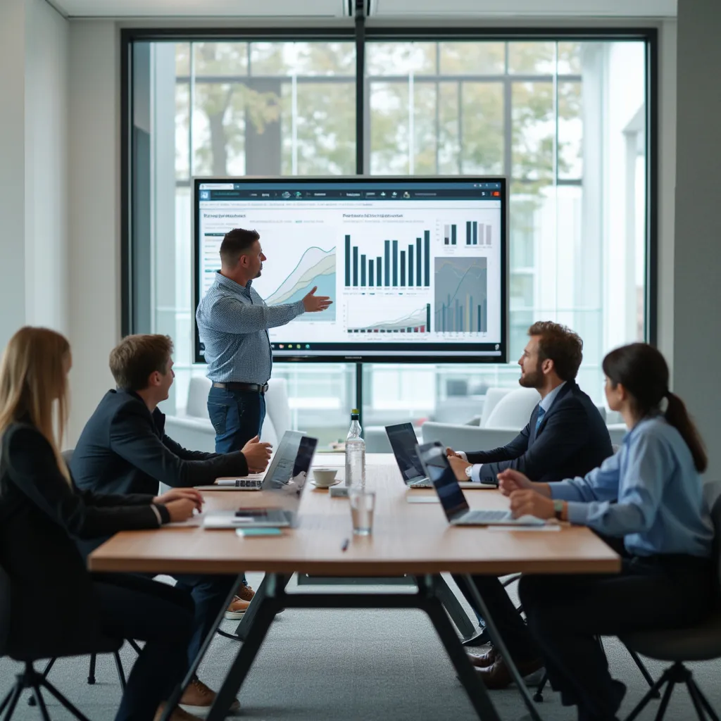 Equipo de FinanzasArg en una reunión estratégica